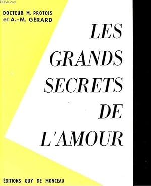 Seller image for LES GRANDS SECRETS DE L'AMOUR for sale by Le-Livre