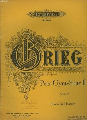 Seller image for ZWEITE PEER GYNT SUITE for sale by Le-Livre