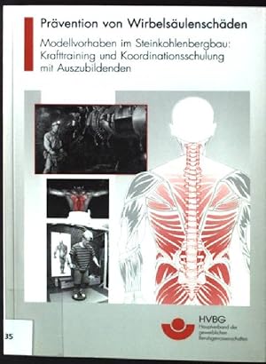 Seller image for Prvention von Wirbelsulenschden : Modellvorhaben im Steinkohlenbergbau: Krafttraining und Koordinationsschulung mit Auszubildenden. HVBG, Hauptverband der Gewerblichen Berufsgenossenschaften for sale by books4less (Versandantiquariat Petra Gros GmbH & Co. KG)