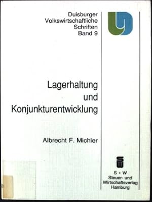 Seller image for Lagerhaltung und Konjunkturentwicklung. Duisburger volkswirtschaftliche Schriften ; Bd. 9 for sale by books4less (Versandantiquariat Petra Gros GmbH & Co. KG)
