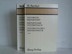 Synthetic Repertory/ Répertoire Synthétique/ Synthetisches Repertorium Vol. II und III