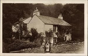 Ansichtskarte / Postkarte Grasmere Cumbria England, Dove Cottage, William Wordsworth