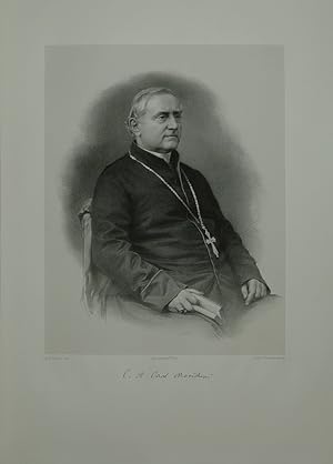 Bild des Verkufers fr Portrait. Halbfigur in Kardinalstracht. Lithographie auf Chinapapier von Lemoine. zum Verkauf von Antiquariat  Braun