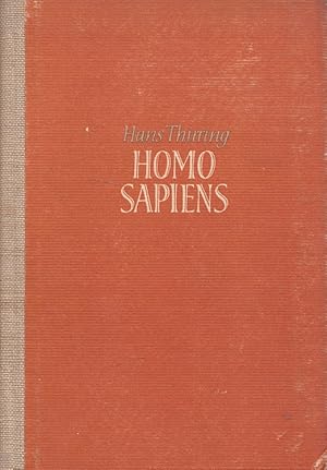 Bild des Verkufers fr Homo sapiens Band 1: Grundlagen einer Psychologie der kulturellen Entartungserscheinungen zum Verkauf von Versandantiquariat Nussbaum