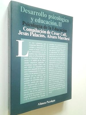 Seller image for Desarrollo psicolgico y educacin, II. Psicologa de la Educacin for sale by MAUTALOS LIBRERA