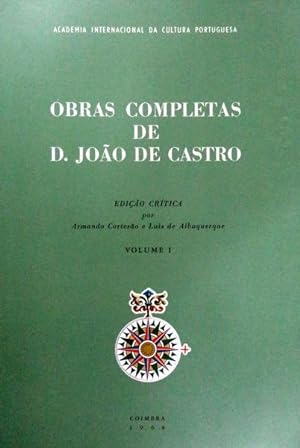 OBRAS COMPLETAS DE D. JOÃO DE CASTRO.
