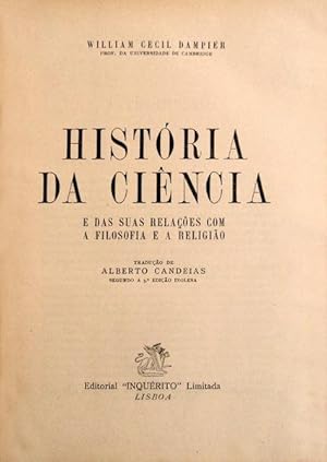 HISTÓRIA DA CIÊNCIA.