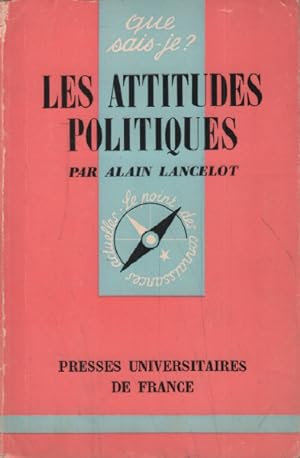 Seller image for Les attitudes politiques for sale by librairie philippe arnaiz