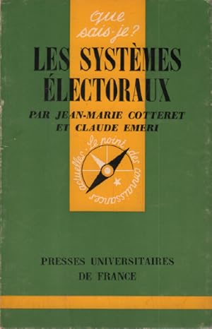 Image du vendeur pour Les systemes electoraux mis en vente par librairie philippe arnaiz