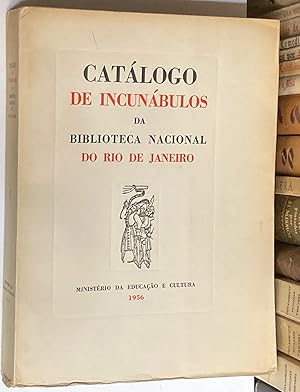 Seller image for Catlogo de incunbulos da Biblioteca Nacional do Ro de Janeiro. for sale by LIBRERA DEL PRADO