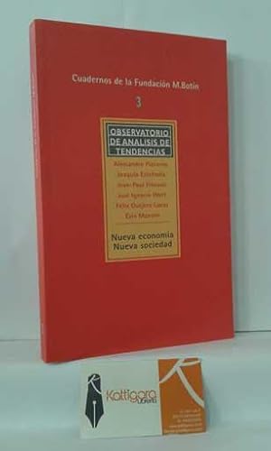 Seller image for OBSERVATORIO DE ANLISIS DE TENDENCIA. NUEVA ECONOMA, NUEVA SOCIEDAD for sale by Librera Kattigara