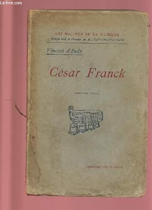 Immagine del venditore per CESAR FRANCK venduto da Le-Livre