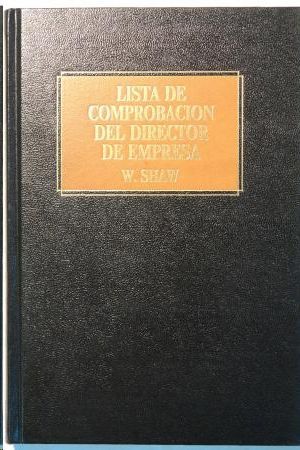 LISTA DE COMPROBACION DEL DIRECTOR DE EMPRESA