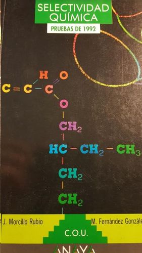 SELECTIVIDAD QUIMICA PRUEBAS DE 1992