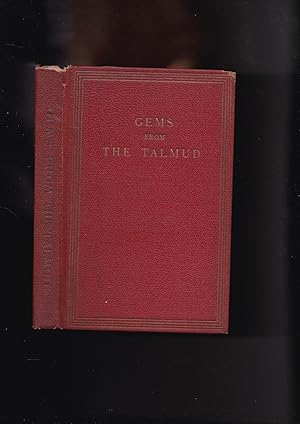 Seller image for Gems From The Talmud: Translated into English Verse for sale by Meir Turner