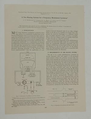 Seller image for A Dee Biasing System for a Frequency Modulated Cyclotron for sale by Kuenzig Books ( ABAA / ILAB )