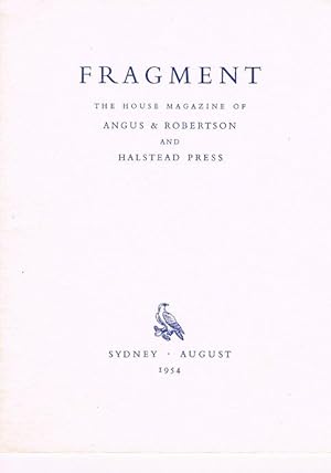 Fragment, The House Magazine of Angus and Robertson and Halstead Press, No. 2, August 1954