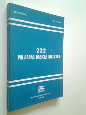 Immagine del venditore per 222 palabras bsicas inglesas venduto da MAUTALOS LIBRERA
