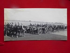 Gwalior Artillery, Imperial Service Troops. A Good Vintage Photogrraph of the Artillery with Thei...