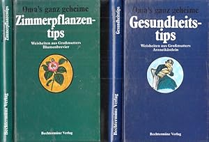 Bild des Verkufers fr Oma's ganz geheime Zimmerpflanzentips + Oma's ganz geheime Gesundheitstips 2 Bcher zum Verkauf von Andrea Ardelt