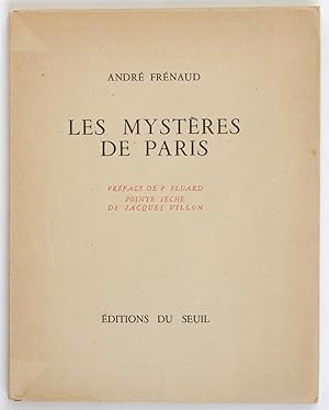 Seller image for Les Mystres de Paris. Prface de Paul Eluard, pointe sche de Jacques Villon. for sale by Des livres autour (Julien Mannoni)