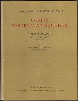 Corpus Vasorum Antiquorum. Tchécoslovaquie. Prague, Musée National. Fascicule I. Par Jan Ba?ant, ...