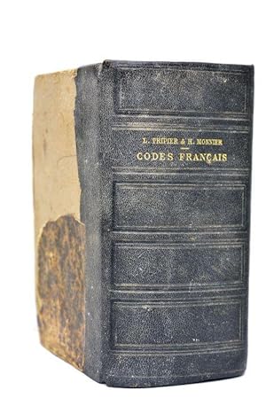 Seller image for Les Codes franais collationns sur les textes officiels. Contenant la confrence des articles entre eux et sous chaque article les textes tant anciens que nouveaux qui les expliquent, les compltent ou les modifient. Prcds des lois constitutionnelles. Suivis: 1 d'un supplment par ordre chronologique renfermant, outre les lois les plus usuelles avec nombreuses rfrences, les textes anciens encore en vigueur, 2 d'une table alphabtique. Cinquante-sixime dition. for sale by ltimo Captulo S.L.