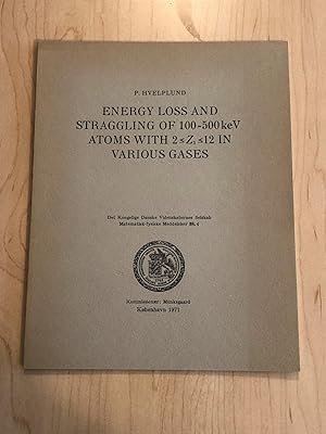 Energy Loss and Straggling of 100-500 keV Atoms with 2 < Z < 12 in Various Gases