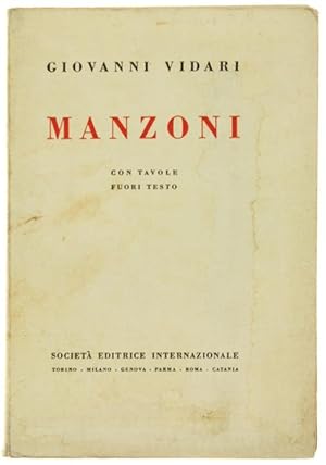 Imagen del vendedor de MANZONI.: a la venta por Bergoglio Libri d'Epoca