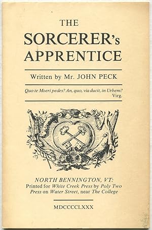 Bild des Verkufers fr The Sorcerer's Apprentice zum Verkauf von Between the Covers-Rare Books, Inc. ABAA