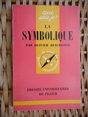 Seller image for La symbolique for sale by Frederic Delbos