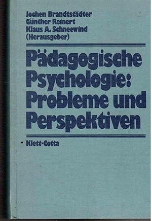Imagen del vendedor de P�dagogische Psychologie: Probleme und Perspektiven a la venta por Antiquariat J�terbook, Inh. H. Schulze