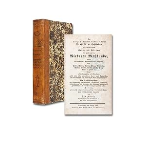 Imagen del vendedor de Vollstndiges Hand- und Lehrbuch der gesammten Niederen Mekunde. 3. gnzlich umgearbeitete und stark vermehrte Auflage, bearbeitet von J. B. Montag. a la venta por Antiquariat Gerhard Gruber