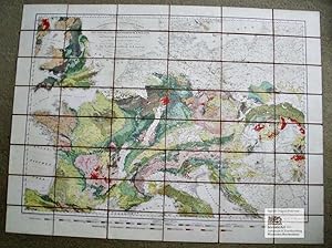 Europa von 1789 bis 1815; Zeitalter Napoleon's. Große Landkarte Europas von Island im Norden bis ...
