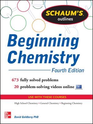 Immagine del venditore per Schaum's Outline of Beginning Chemistry: 673 Solved Problems + 16 Videos (Paperback or Softback) venduto da BargainBookStores