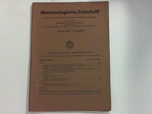 Image du vendeur pour Meteorologische Zeitschrift Band 60, Heft 2. - Februar 1943. mis en vente par Zellibooks. Zentrallager Delbrck