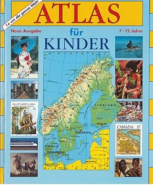 Bild des Verkufers fr Atlas fr Kinder. 1x um die ganze Welt. 7 - 12 Jahre. zum Verkauf von Kirjat Literatur- & Dienstleistungsgesellschaft mbH