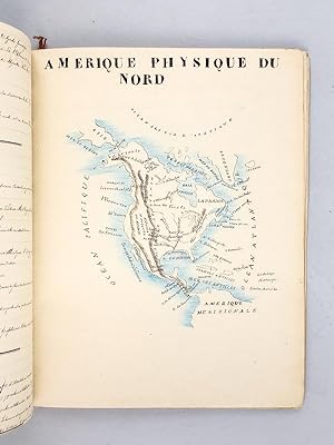 Manuscrit : Cours de Géographie (Année 1885)