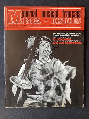 JOURNAL MUSICAL FRANCAIS-N°178-MARS 1969