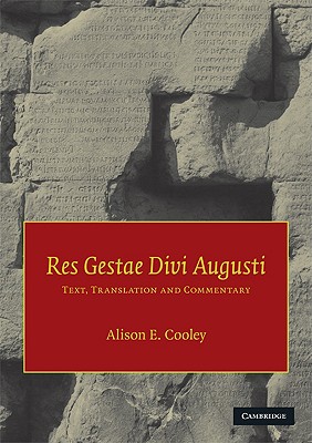 Imagen del vendedor de Res Gestae Divi Augusti: Text, Translation, and Commentary (Paperback or Softback) a la venta por BargainBookStores