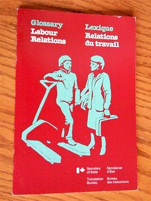 Lexique Relations du travail / Glossary Labour Relations