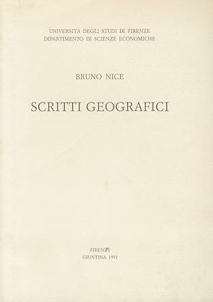 Immagine del venditore per Scritti geografici (1939-1991). venduto da Libreria Oreste Gozzini snc