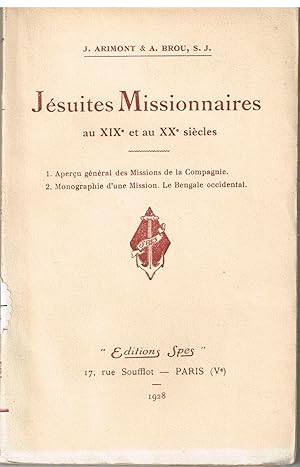 Jésuites Missionnaires au XIXe et au XXe siècles