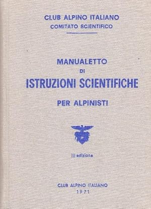 Manualetto di Istruzioni Scientifiche per Alpinisti