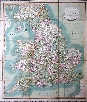 A NEW MAP OF ENGLAND FROM THE LATEST AUTHORITIES