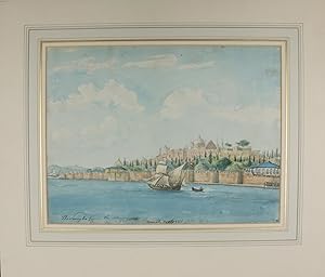 [Turkey: Constantinople]. 3 watercolours.