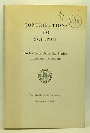 Seller image for Contributions to Science. Florida State University Studies, Volume 1, Number 1 (Summer 1950) for sale by Cat's Cradle Books