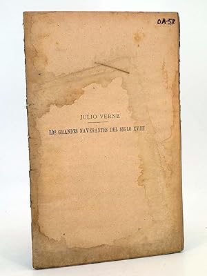 LOS GRANDES NAVEGANTES DEL SIGLO XVIII (Julio Verne) Saénz de Jubera, 1900