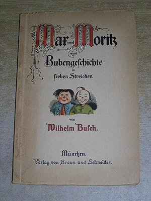 Mar und Morik eine Bubengeschichte in Sieben Streichen