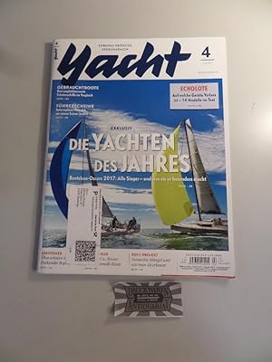 Bild des Verk�ufers f�r Yacht - Europas gr��tes Segelmagazin 4 - 2017 : Die Yachten des Jahres. zum Verkauf von Druckwaren Antiquariat